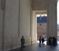 Memorial panels at the Menim Gate